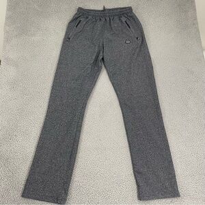 SCR Sportswear Pants Men XL Gray Pull On Drawstring Open Hem